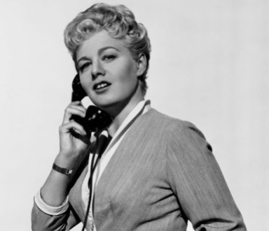 American actress Shelley Winters (1920 - 2006) as secretary Eva Bardeman in the MGM film 'Executive Suite', 1954. (Photo by Pictorial Parade/Archive Photos/Getty Images)